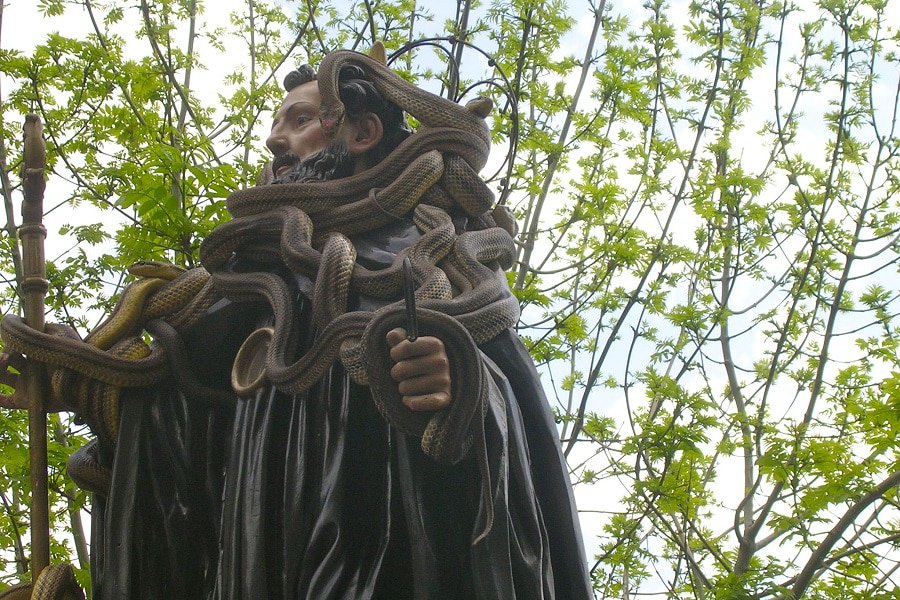 San Domenico e i serpari